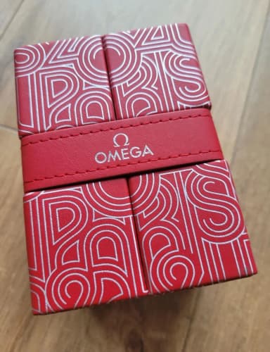 Estuche de reloj Omega Juegos Olímpicos París 2024
