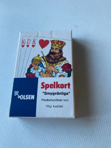 KDK Olsen pelikortti huutokaupassa päättyy 2026