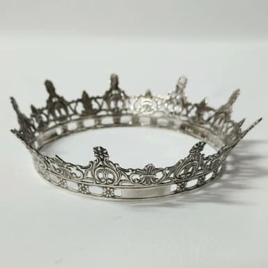 Corona de plata de 1964 por Gewe Silvervarufabriken Malmö