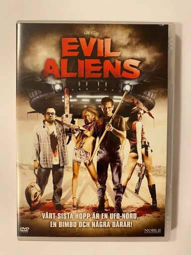 Evil Aliens DVD in Schweden erhältlich