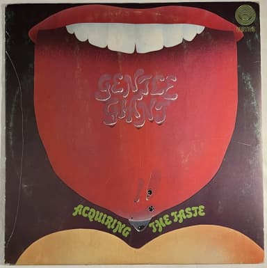 Gentle Giant Acquiring The Taste LP de 1971 en sello UK Vertigo