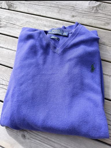 Polo Ralph Lauren purple sweater size XXL