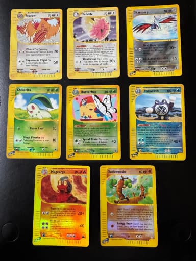 Cartas Pokémon serie E de Skyridge, Expedition y Aquapolis