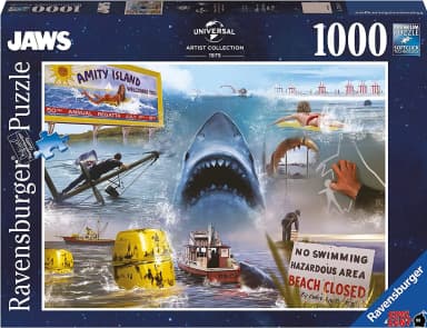Ravensburger Jaws puzzle with 1000 pieces