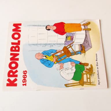 Álbum Kronblom Toppex 1966 sin circular en muy buen estado