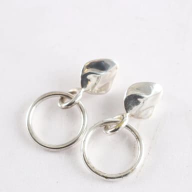 Silver 925 earrings by Cornelia Webb