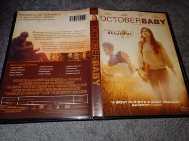 October Baby DVD Rachel Hendrixillä ja Jason Burkeyllä