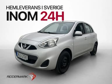 Nissan Micra 1.2 80hp con control de crucero y Bluetooth