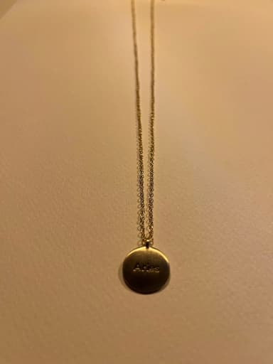 Collar para perro con símbolo de Aries