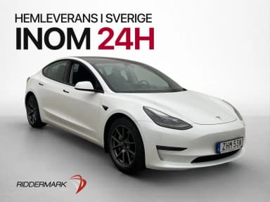 Tesla Model 3 Long Range AWD mit Panorama-Dach und Lederausstattung