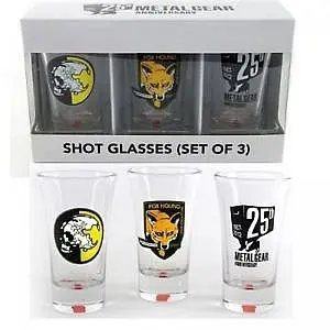Metal Gear Solid 5 shotglass collection set 3