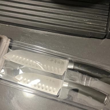 Pack de 2 cuchillos de cocina HASAKI Santoku
