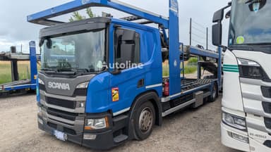 Transportador de coches Scania P450 de 2019 con más de 1,18 millones km