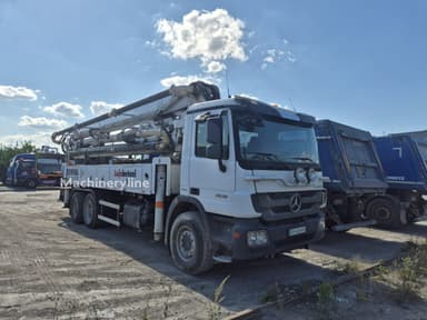 Bomba de hormigón Schwing 39sx sobre chasis Mercedes-Benz Actros 2636