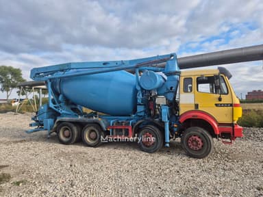 Bomba de hormigón Putzmeister 1997 sobre chasis Mercedes-Benz SK 3434