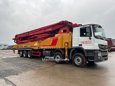 Bomba de hormigón Sany 2017 modelo 72M SY5631THB 720C-8 montada en camión