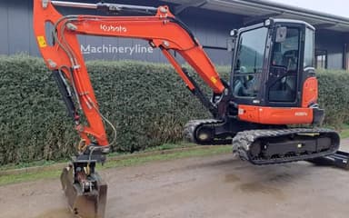 Kubota KX 057-4 minikaivuri vuodelta 2018, 1649 käyttötuntia