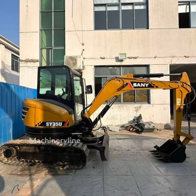 Mini excavadora Sany SY 35 de 2024 con 1440 horas en Shanghai