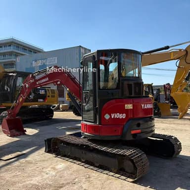 Mini excavadora Yanmar VIO60 de 2025 con 1220 horas
