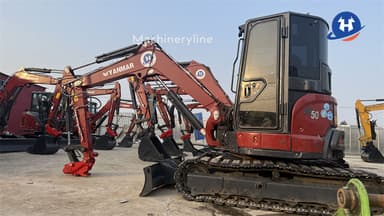 Mini excavadora Yanmar Vio 50 de 2022 con 719 horas