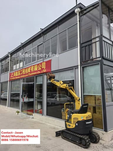Yanmar Vio09 minikaivuri vuodelta 2022, 1306 käyttötuntia