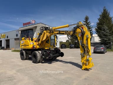 Excavadora ferroviaria Atlas 1604 KZW de 2016 con 10078 horas