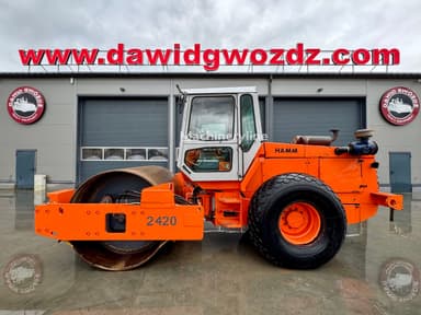 Compactadora de tambor simple Hamm 2420D del 1998 en venta