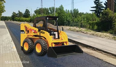 Cargadora compacta Hyundai HSL850-7 con capacidad de 1026 kg
