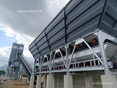 Planta de concreto estacionaria Polygonmach PSC con capacidad de 180m3/hora