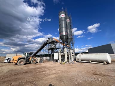 Planta fija de concreto Polygonmach PSC100 con capacidad de 100m3/hora