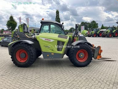Claas Scorpion 756 teleskooppipyöräkuormaaja JCB-pikavaihtokehikolla