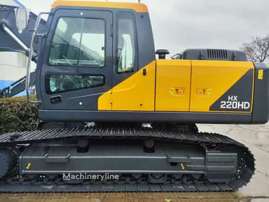 Excavadora de orugas Hyundai HX220HD nueva, modelo 2025