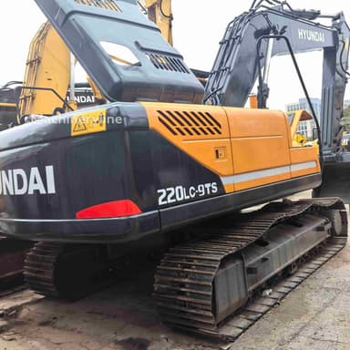 Excavadora de cadenas Hyundai R220LC-9S del 2024 con 500 horas