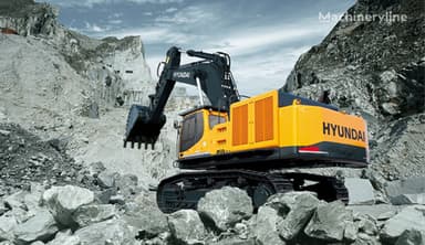 Hyundai R850LC-9 tracked excavator