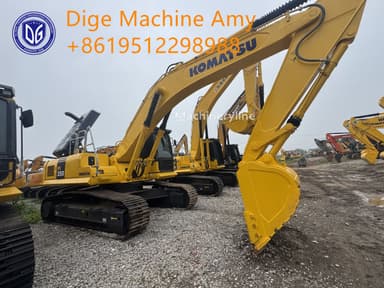 Komatsu PC350-7 tracked excavator