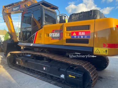 Excavadora de cadenas Sany SY335H del 2025 con pocas horas