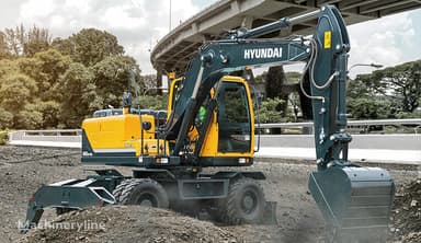 Excavadora sobre ruedas Hyundai R140W-9S disponible