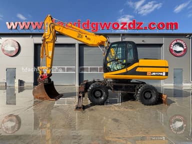 Excavadora sobre ruedas JCB JS175W del 2007 en Polonia