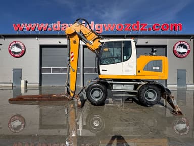 Excavadora de ruedas Liebherr A916 Litronic 2018 en Lubartów