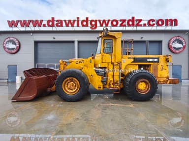 Cargadora de ruedas Caterpillar 980C de 1988