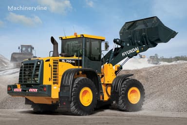 Cargadora de ruedas Hyundai HL760-9S con cargador frontal