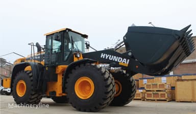 Cargadora de ruedas Hyundai HL775-9S con cargador frontal