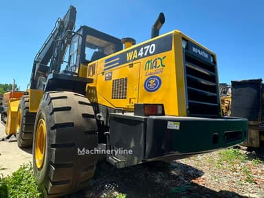 Cargadora de ruedas Komatsu WA470-3 año 2023 con 1500 horas