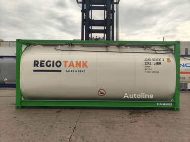 Contenedor tanque JJAP T11 L4BH de 20 pies con falochrony