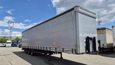 Semirremolque Kögel SN 24 con cortina, año 2019