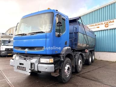 Renault Kerax 420 DCI 8x4 volquete de acero completo año 2003