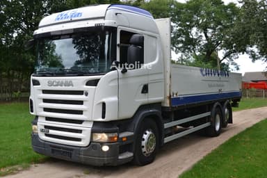 Scania R 420 Pritschen-Lkw mit Klappseiten von 2008