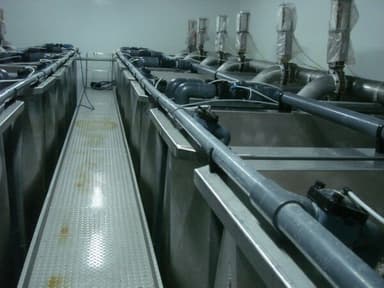 Depósitos industriales de acumulación en acero inoxidable