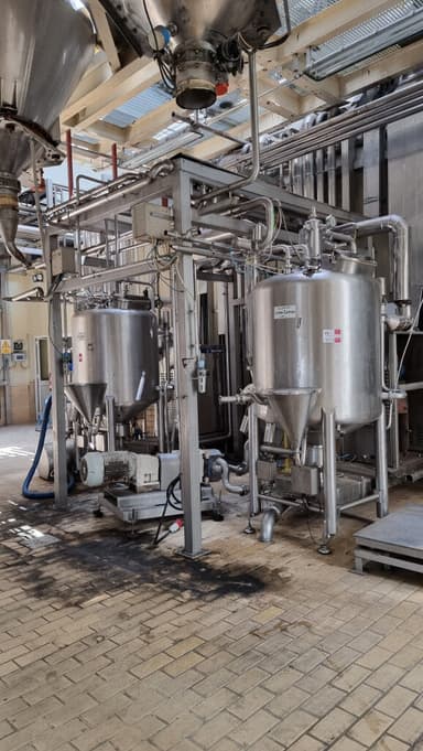Tetra Pak Sala de Mezclas industrielle Mischanlage in Spanien