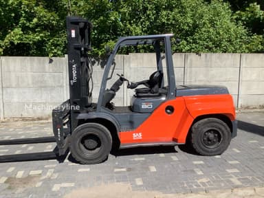 Toyota 8FD80 dieseltrukki 2019, 6800 käyttötuntia Puolassa